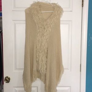 Tan cardigan